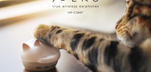猫のワイヤレスイヤホン